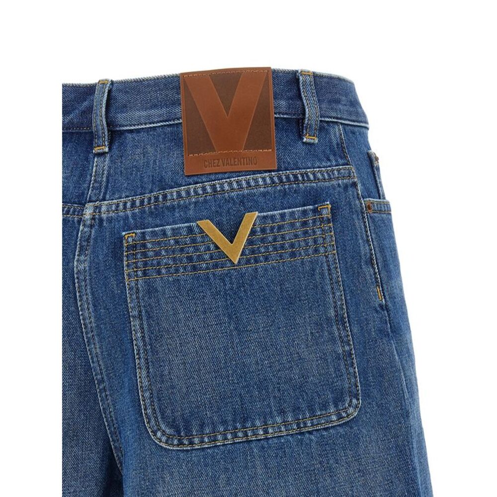 Valentino Garavani Women Valentino Garavani Vgold Shorts - Picture 4 of 4
